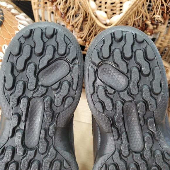 Sorel Youth 5/Women 6 Winter Snow Boots "Icepack" Black Orange Tech Lite EUC - Picture 8 of 14